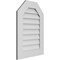 Ekena Millwork Octagonal Top Surface Mount PVC Gable Vent w/ 3-1/2"W x 1"P Standard Frame, 20"W x 28"H GVPOT20X2801SN - alternate 4